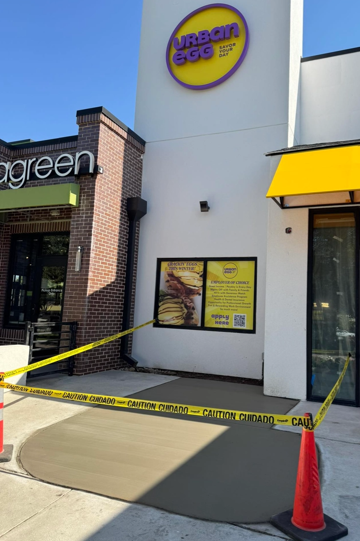 Commercial projects for G2 Custom Concrete in Dallas, TX