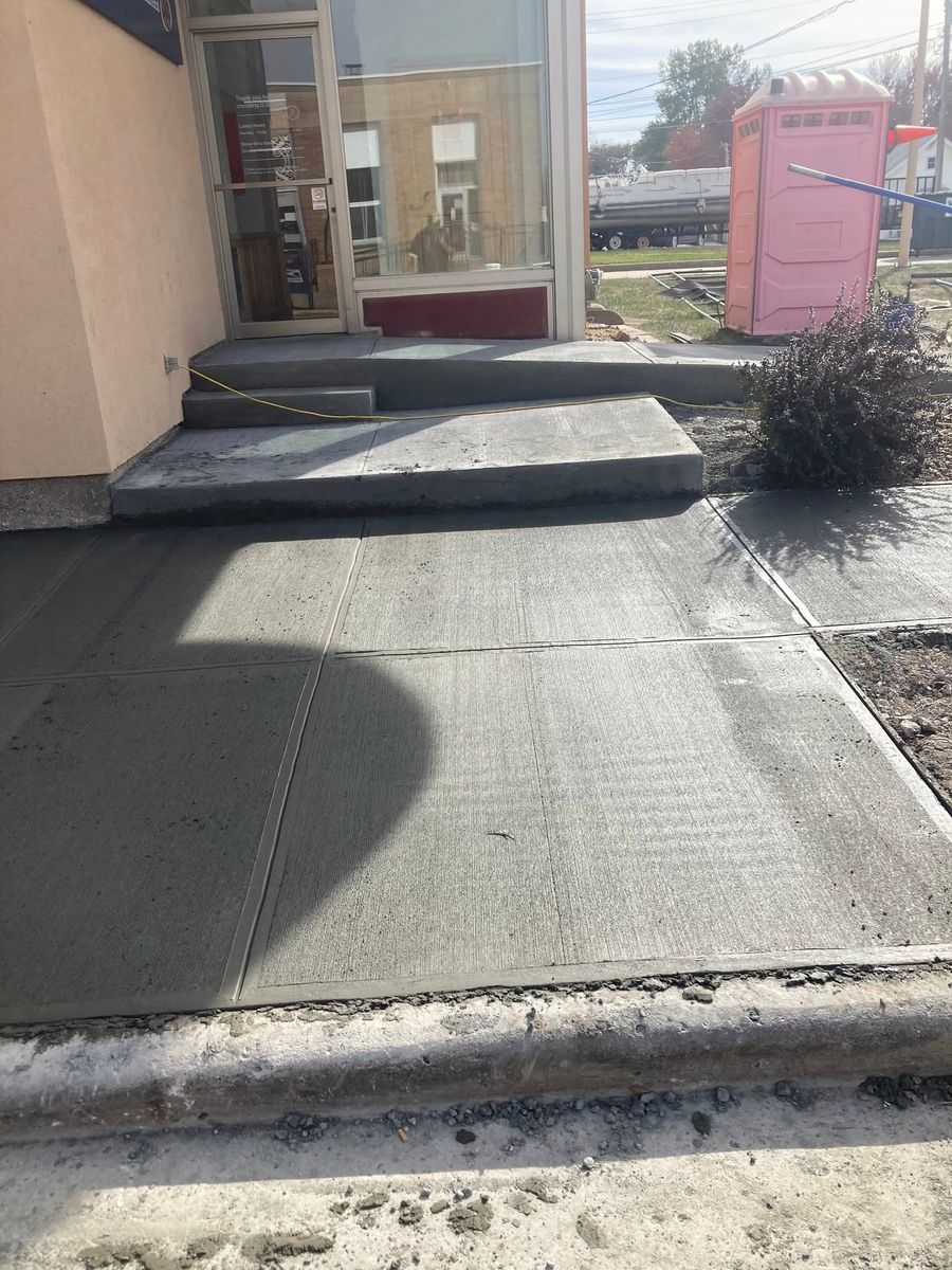 Concrete Driveway Installation for Bishop Asphalt Sealcoating in Marceline, MO