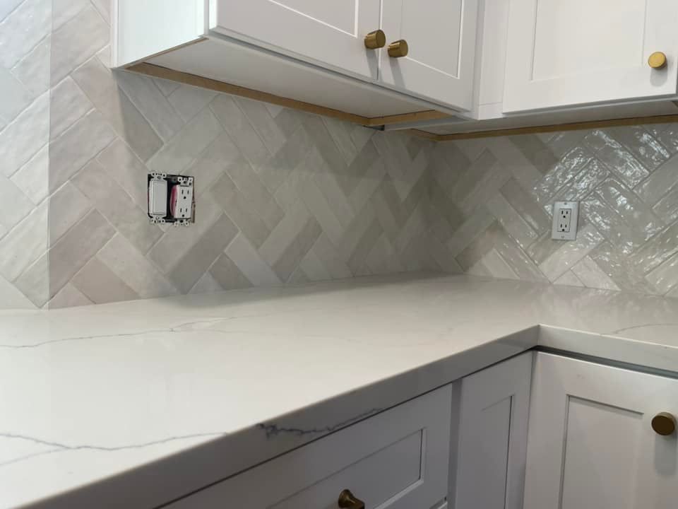Kitchen Backsplash Tiling for Hinkle Tile in Yucaipa, CA