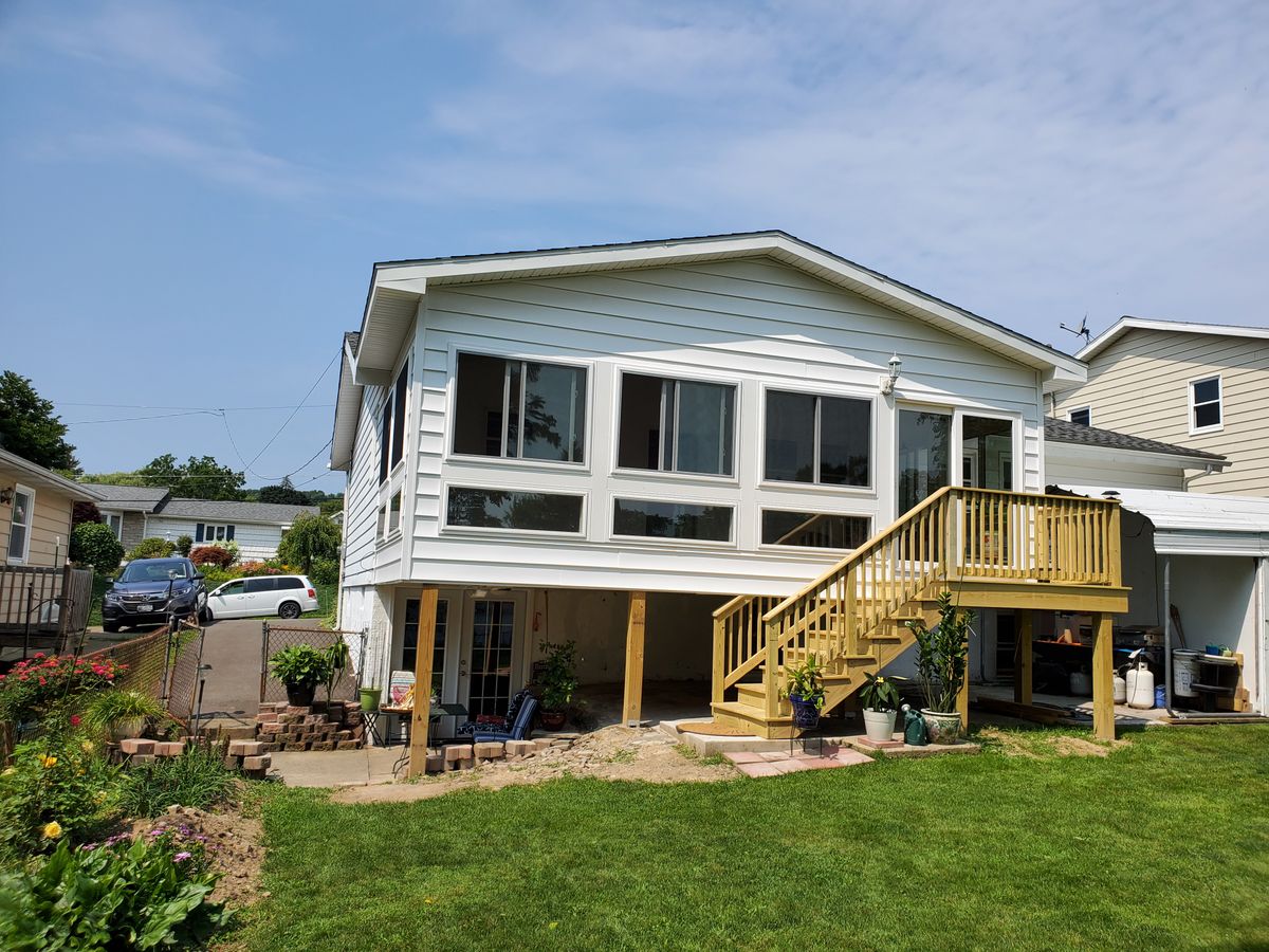 Deck Repairs for Bennett Construction in Binghamton, NY