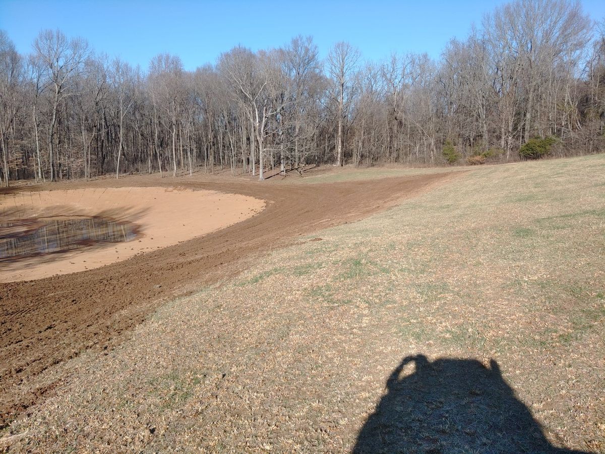  Pond Cleaning and Building for King of Dirt in Cornersville, TN