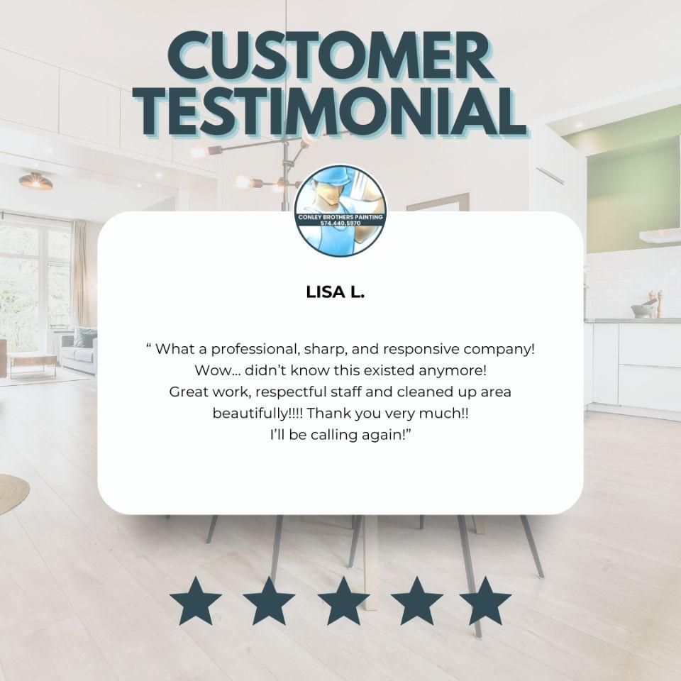 Commercial Painting for Conley Brothers Painting in Mishawaka, IN