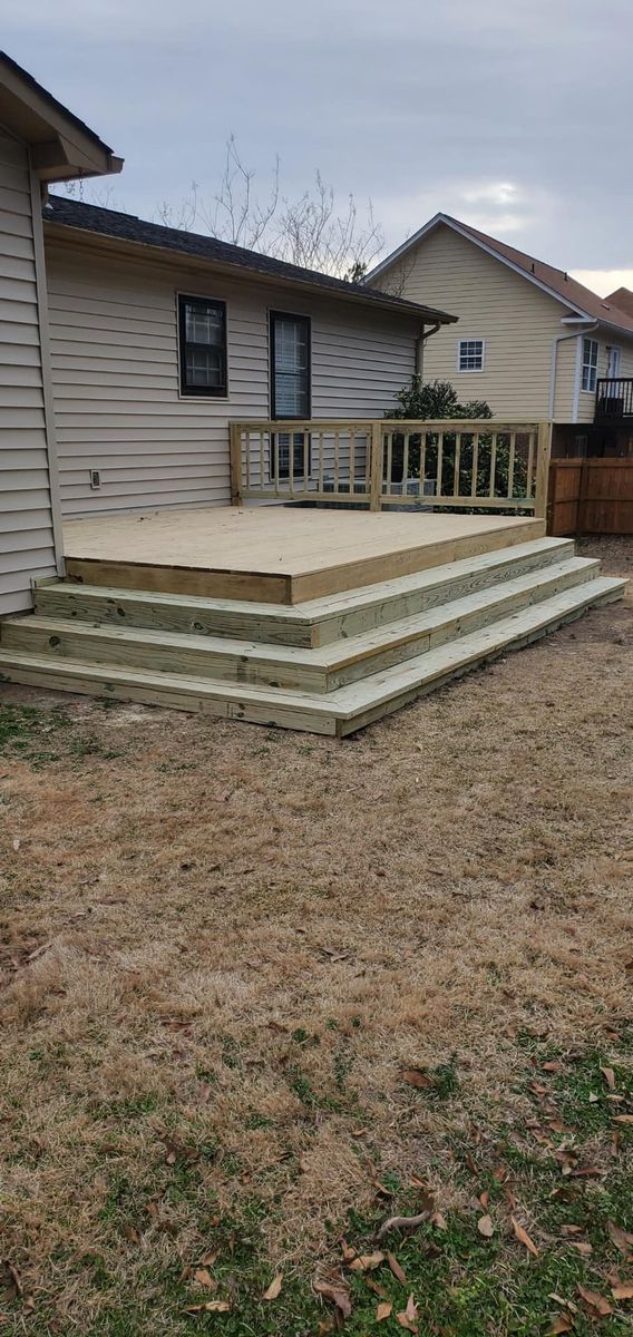Deck & Patio Installation for Coosa Valley Fence and Deck in Sylacauga, AL