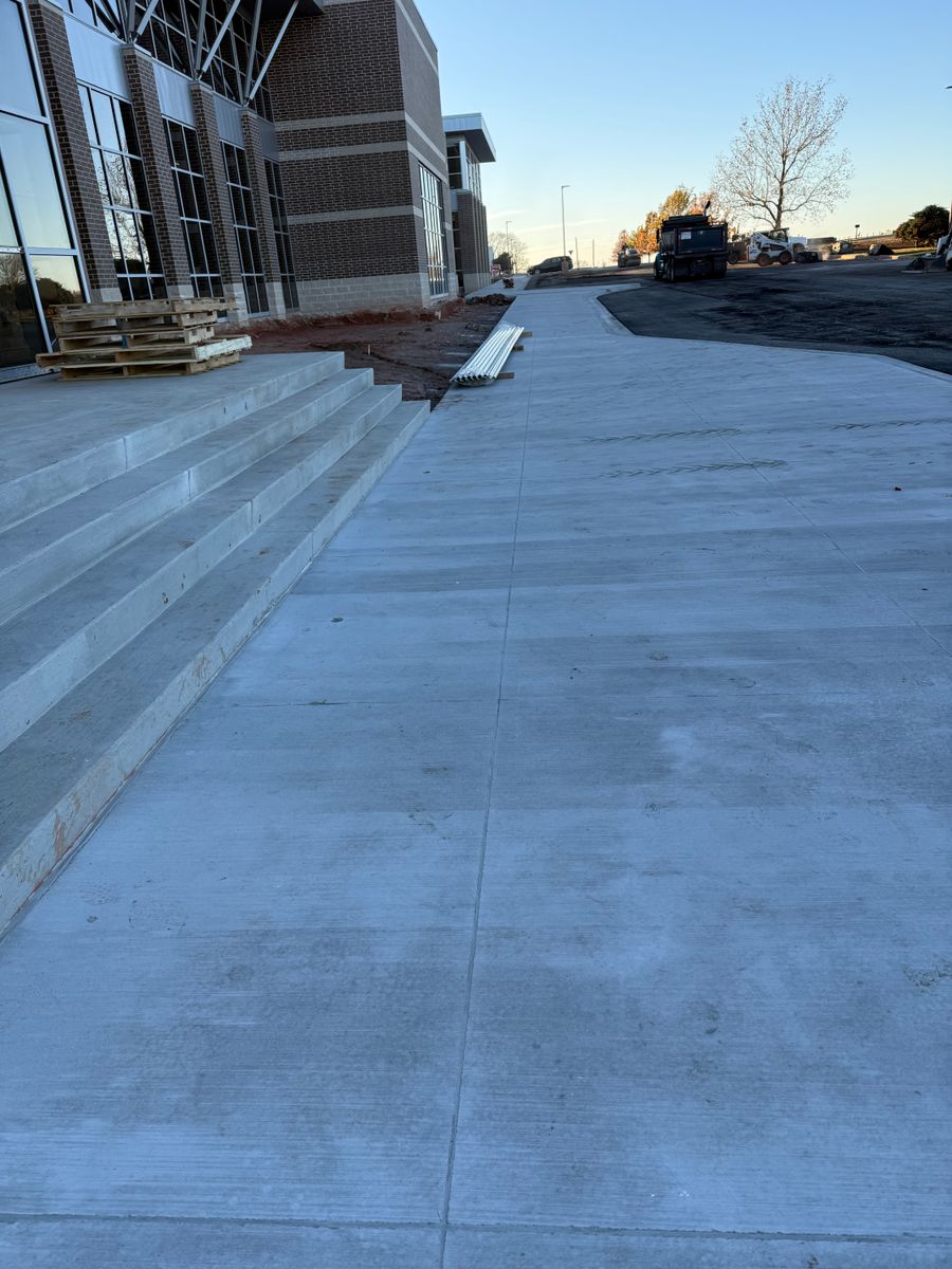 Structural and Civil Concrete Services for RM Concrete Construction,LLC. in Norman, , OK
