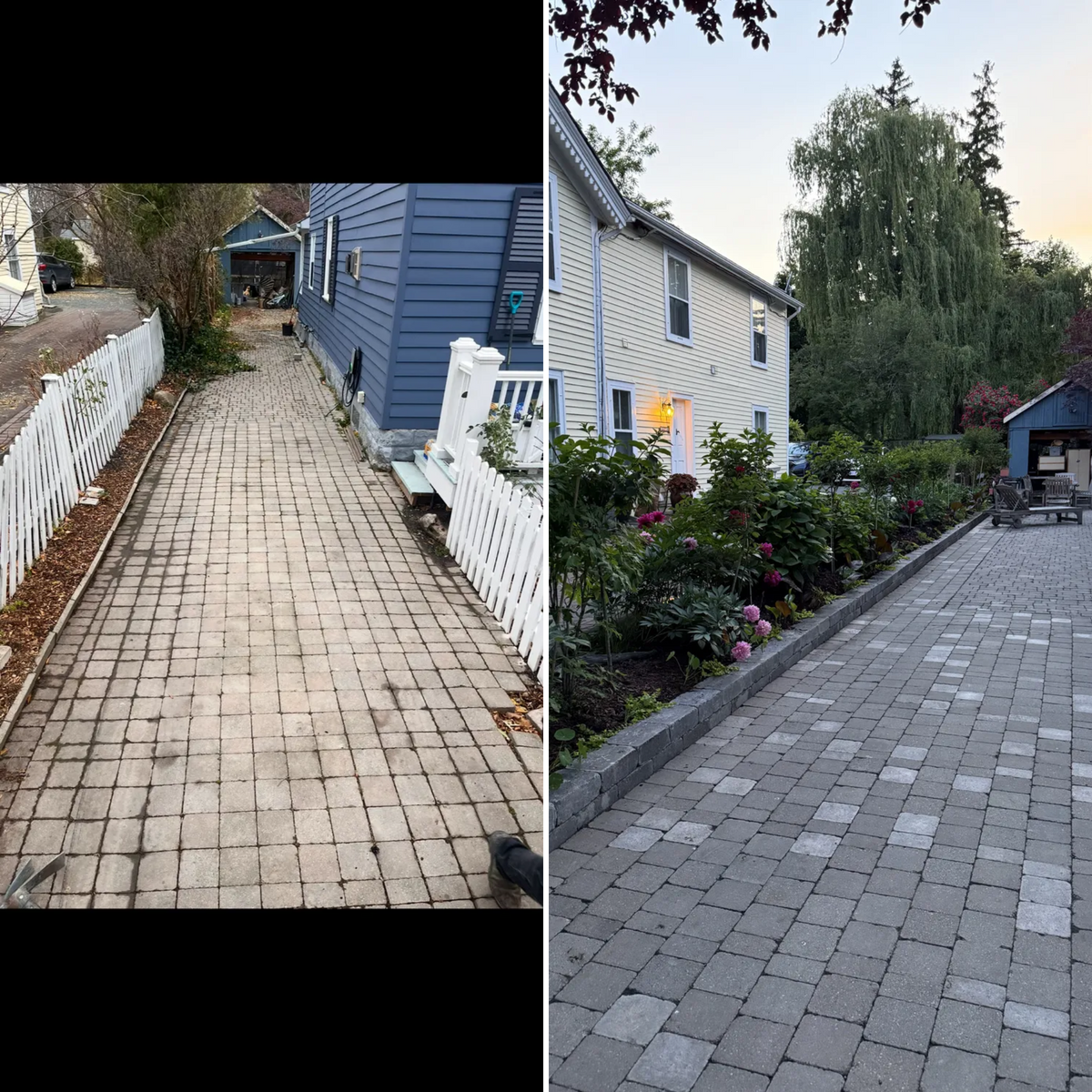 Interlock Repair & Re-Leveling for Pure Pavers Restoration in Burlington, ON