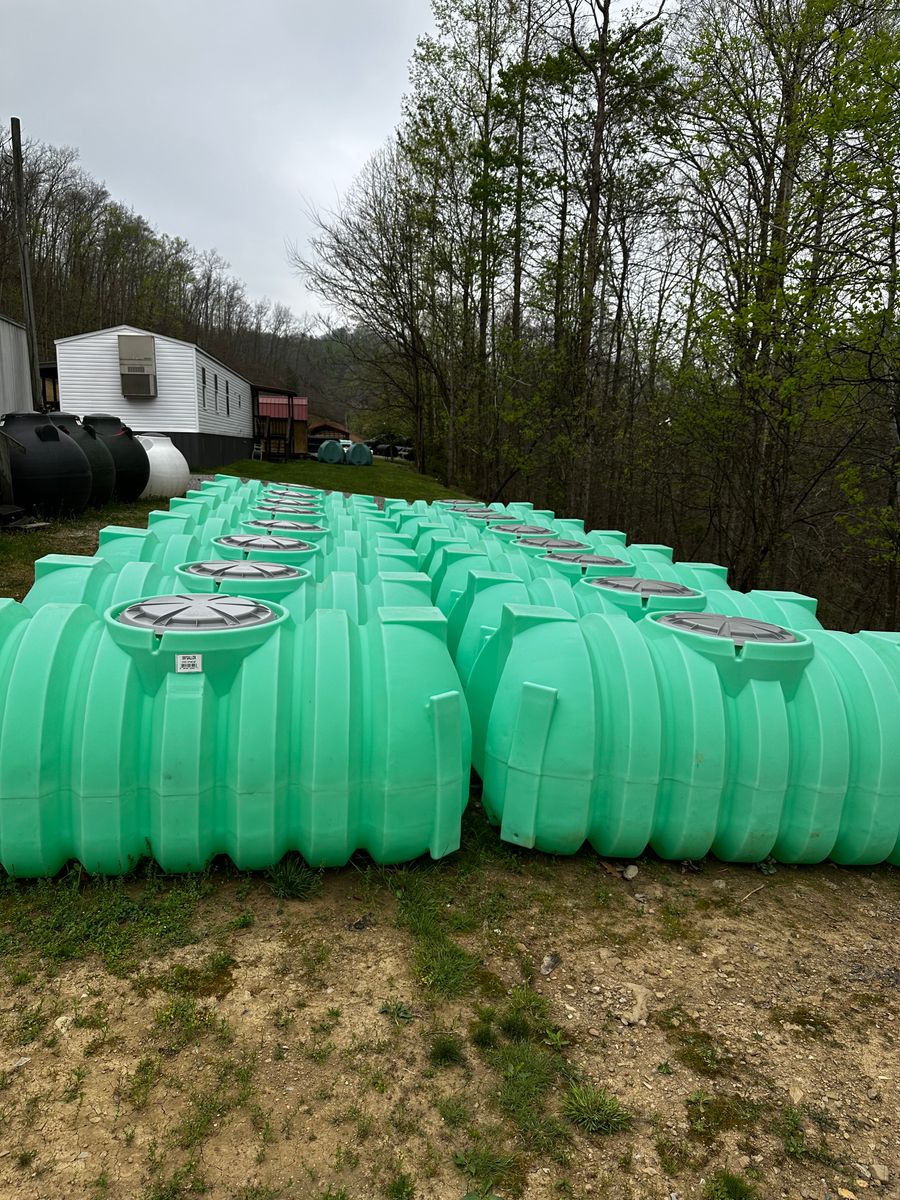 Sale and Installation of Septic tanks for SNL AERATION in Pecks Mill,,  WV