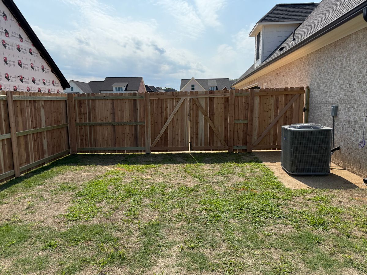 Fence Installation for Manning Fence, LLC in Hernando, MS