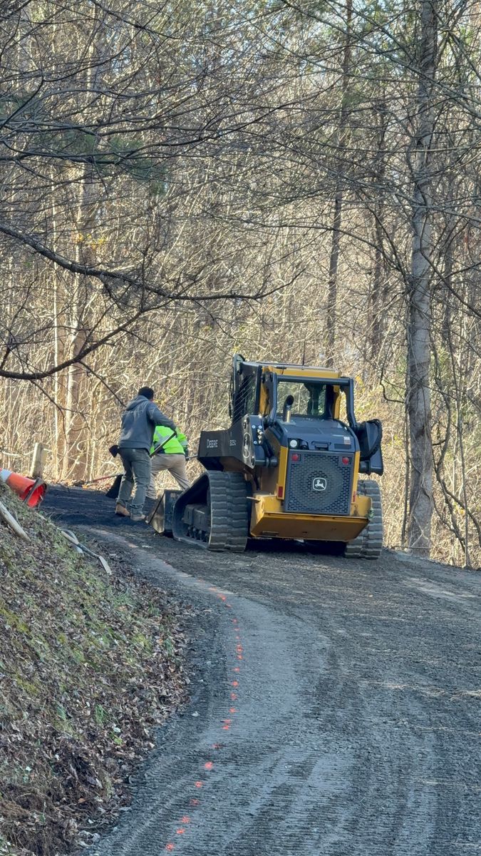 Asphalt paving for JV Painting Services LLC in Hendersonville, NC