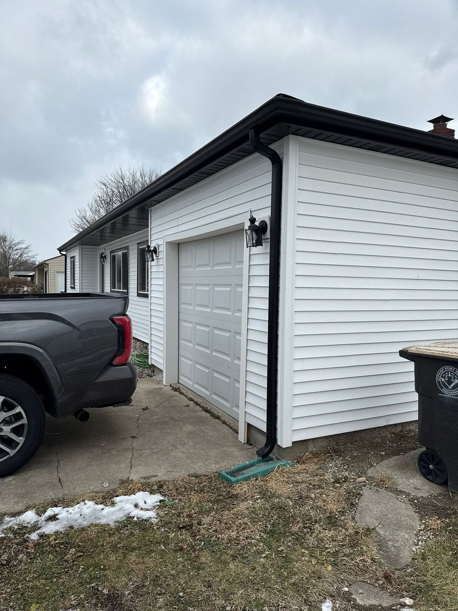 Gutters for Iron Shield Roofing and Exteriors in New Haven, IN