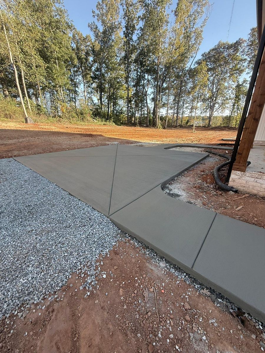 Concrete Slab Construction for DMGZ Concrete in Winston-Salem, NC