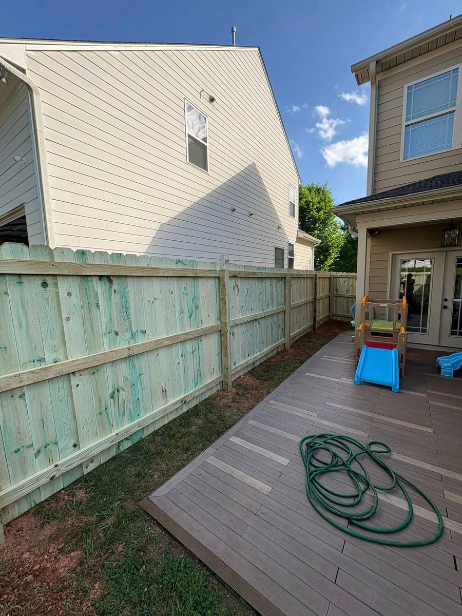 Wood Fencing for Wright Fencing, LLC in LaGrange, GA