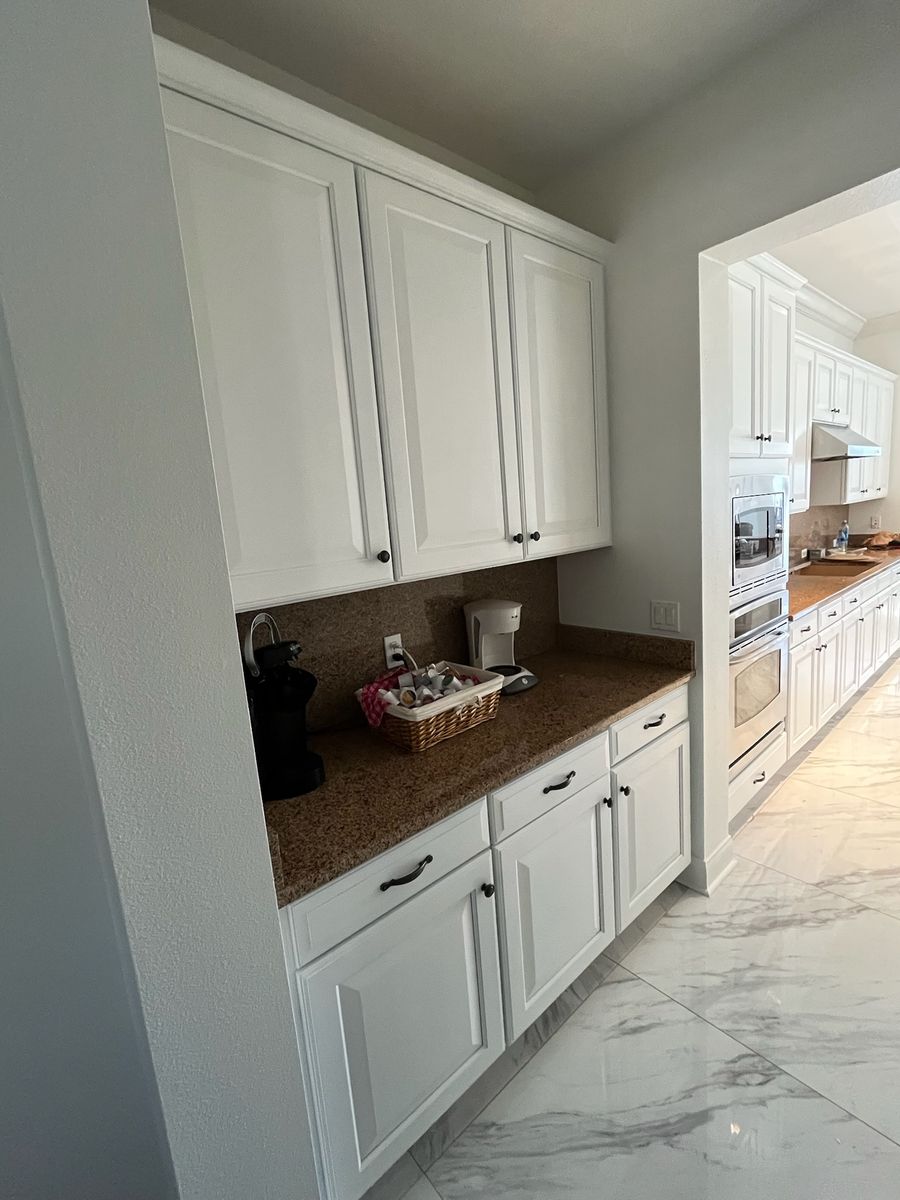 Kitchen and Cabinet Refinishing for Escorpio Painting in Tampa, FL