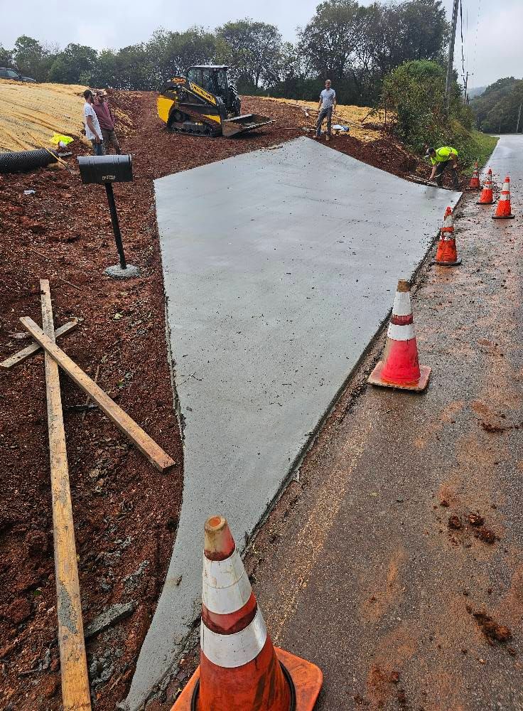 Concrete Slab Construction for AXC LLC in Knoxville, TN