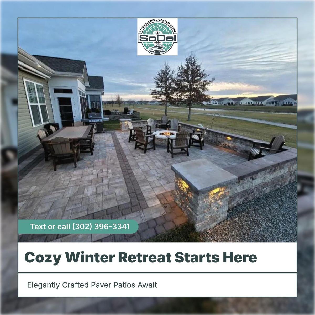 Landscape Lighting for SoDel Stone Works & Construction LLC in Sussex County, DE