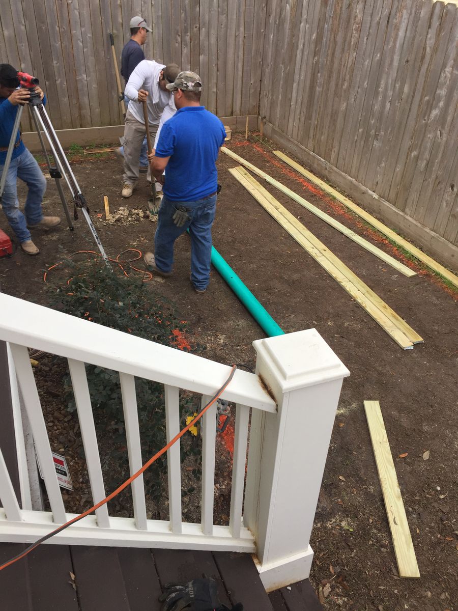 Drainage for Texas Curb N Borders in Houston, TX