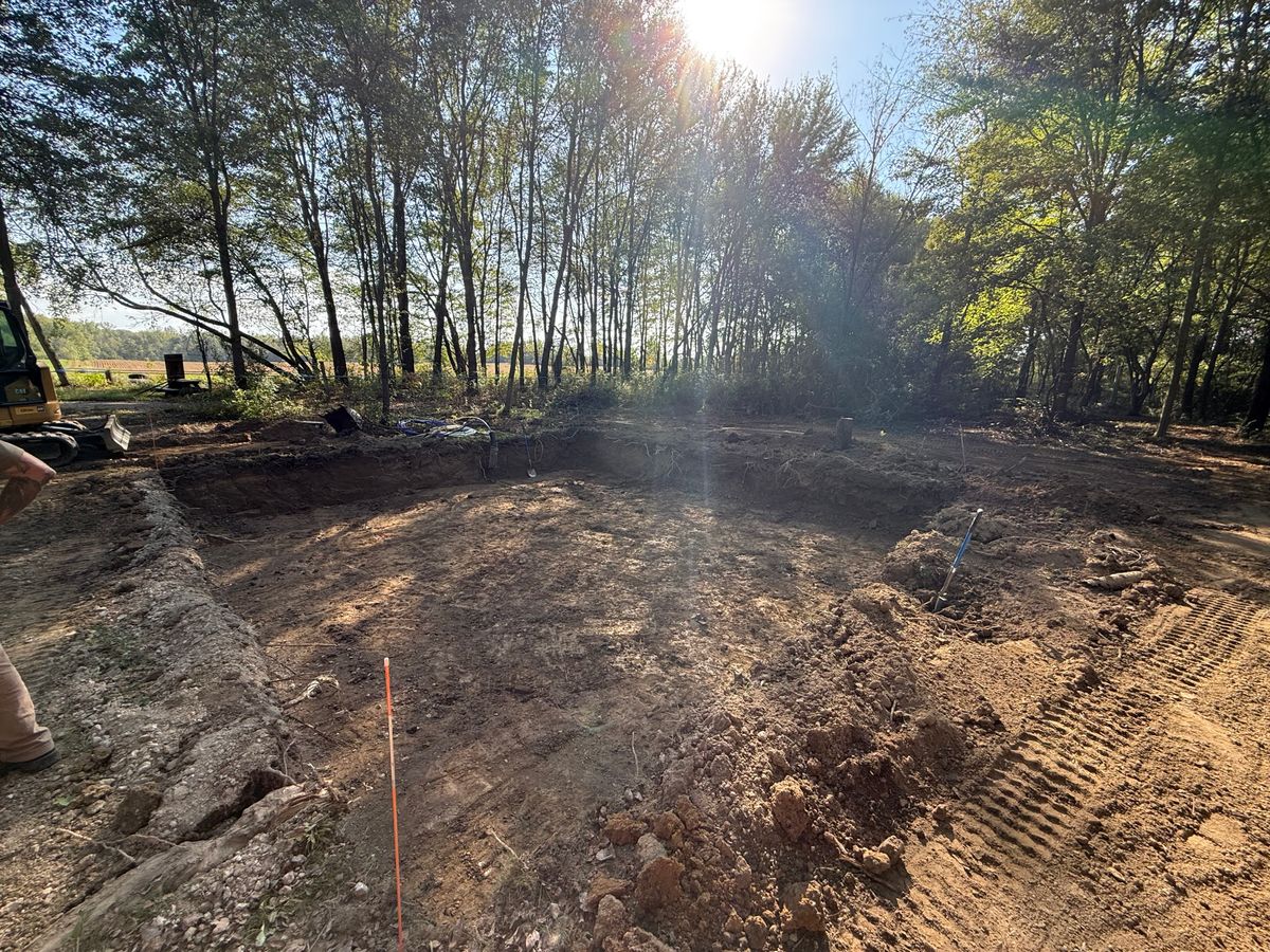 Site Preparation for Solid Rock Concrete & Landwork in Galion, OH