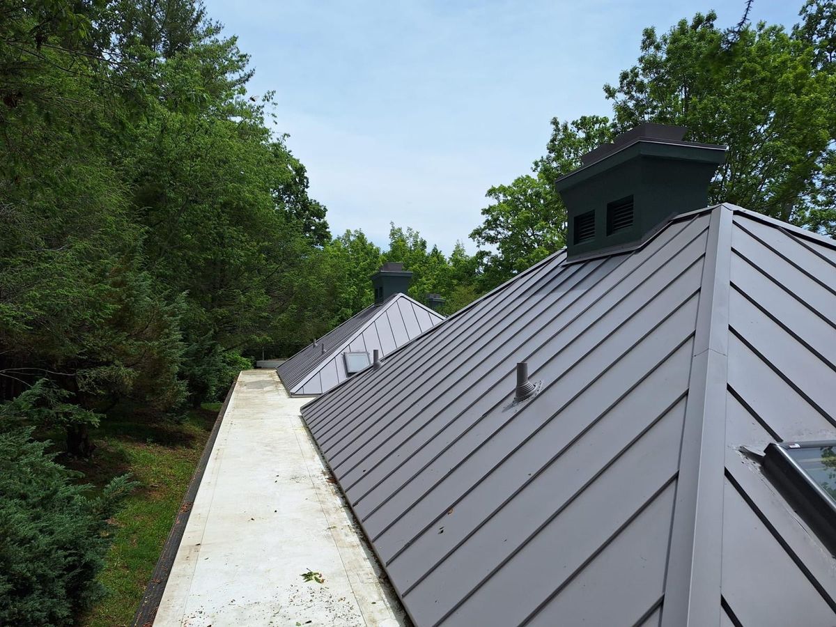 Metal Roofing for Unified Construction Services in Henderson County, NC