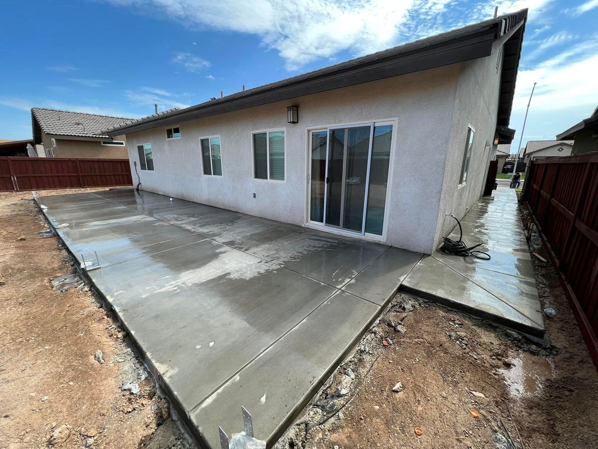 Concrete for Joey Boots Builders in El Centro, CA