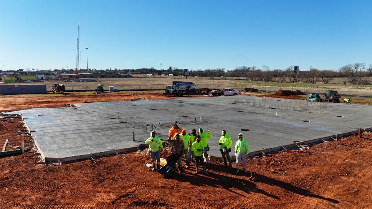 Structural Concrete for RM Concrete Construction,LLC. in Norman, , OK