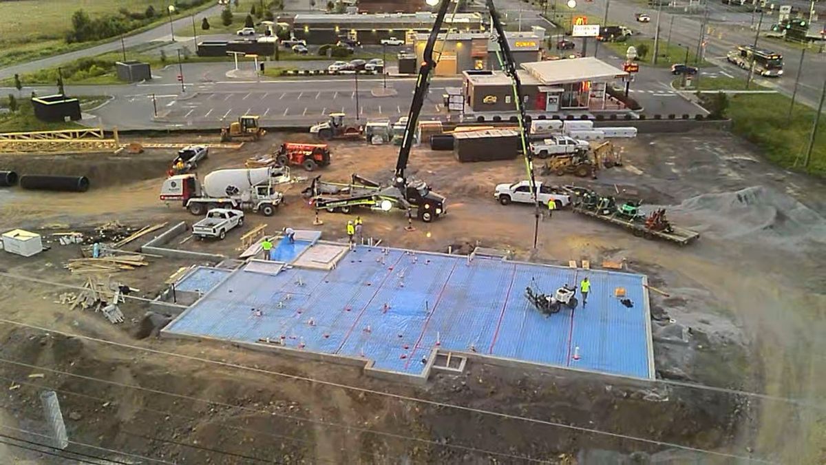 Boom Pumping for Williams Concrete Pumping in Knoxville, Tennessee