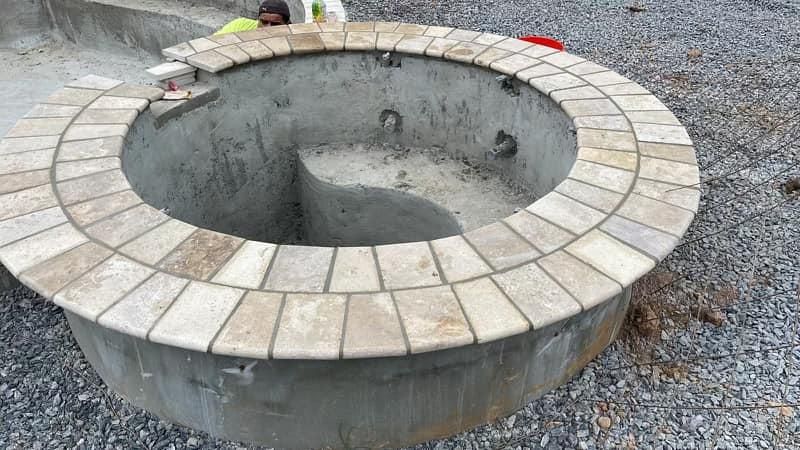 Pool Coping for Matteo Hardscapes in Towson,  MD