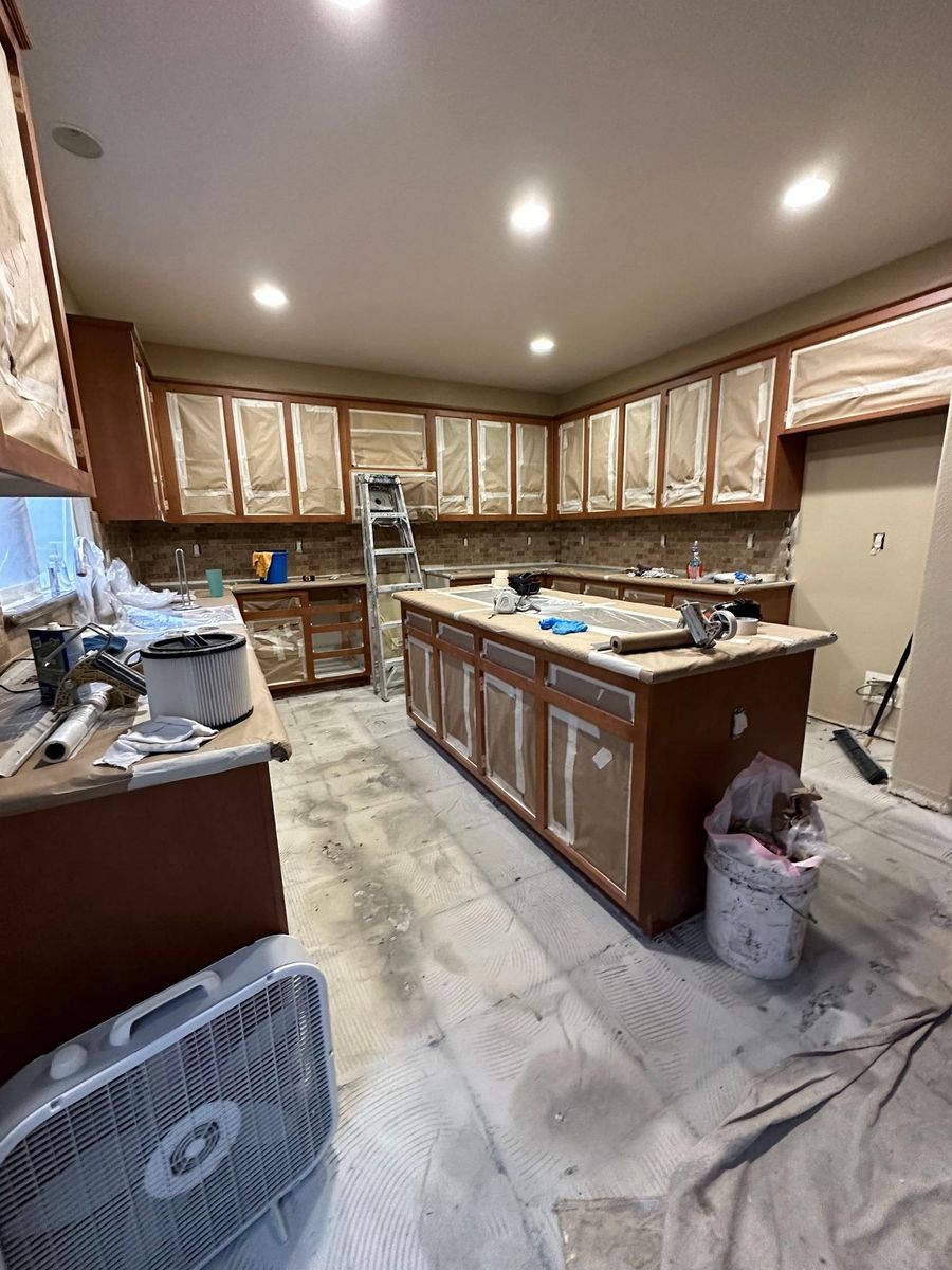 Kitchen and Cabinet Refinishing for The Painter in Citrus Heights, CA