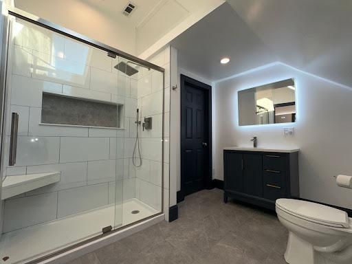 Bathroom Renovation for Top Pros Construction in Haverhill, MA