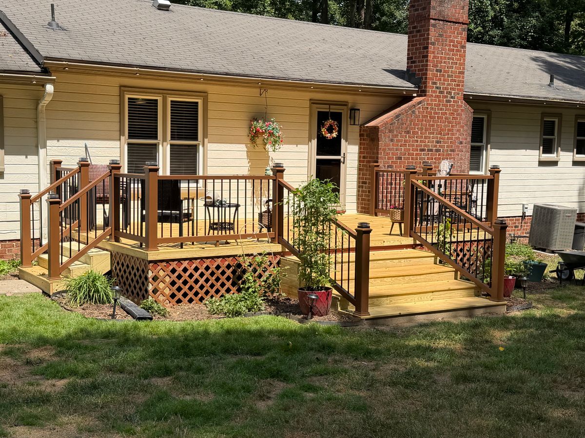 New decks for Integrity Builders of Virginia in Ashland, VA