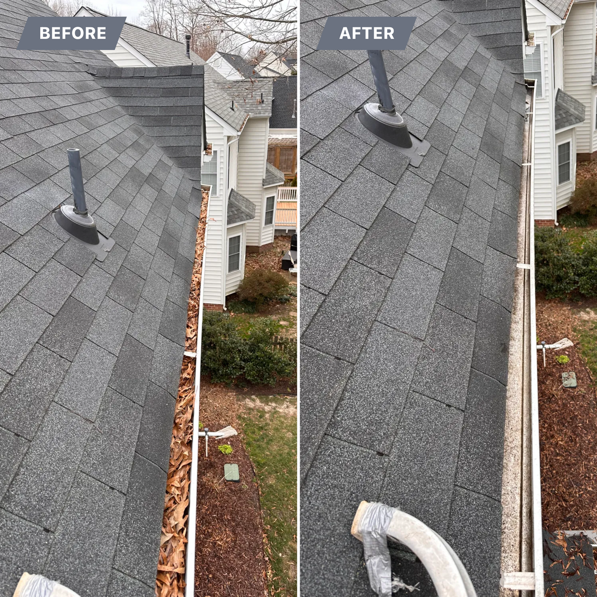 Gutter Cleaning for LeafTide Solutions in Richmond, VA