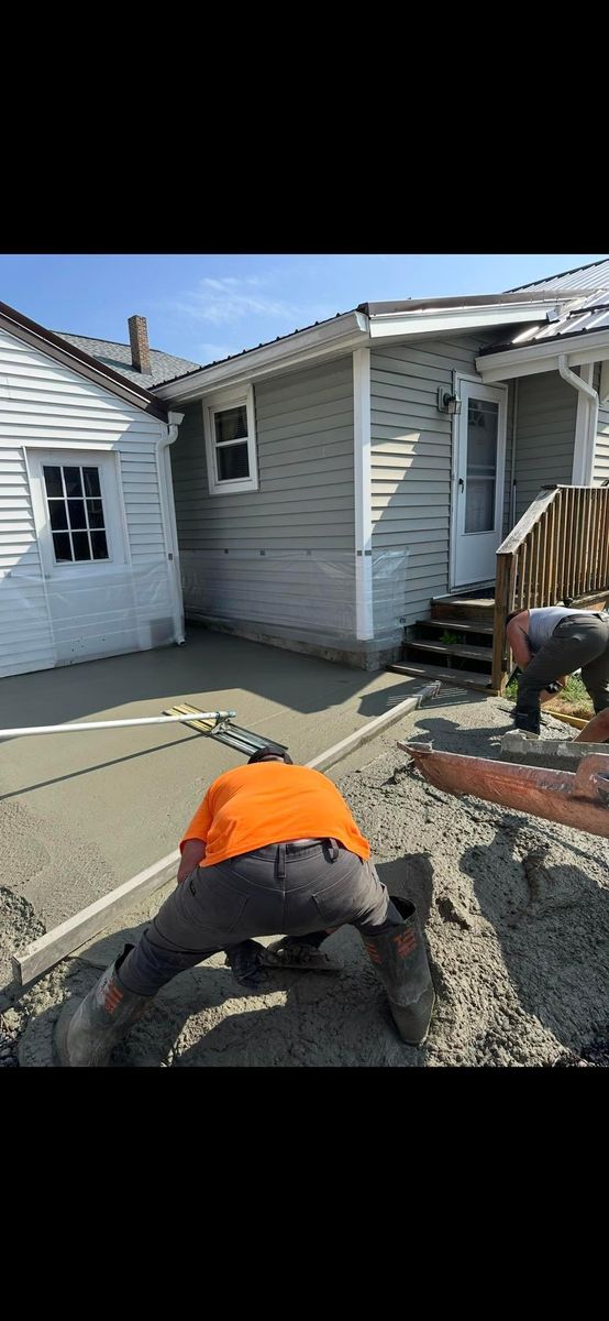 Concrete for PK Utilities & Excavation in Beaver County, PA