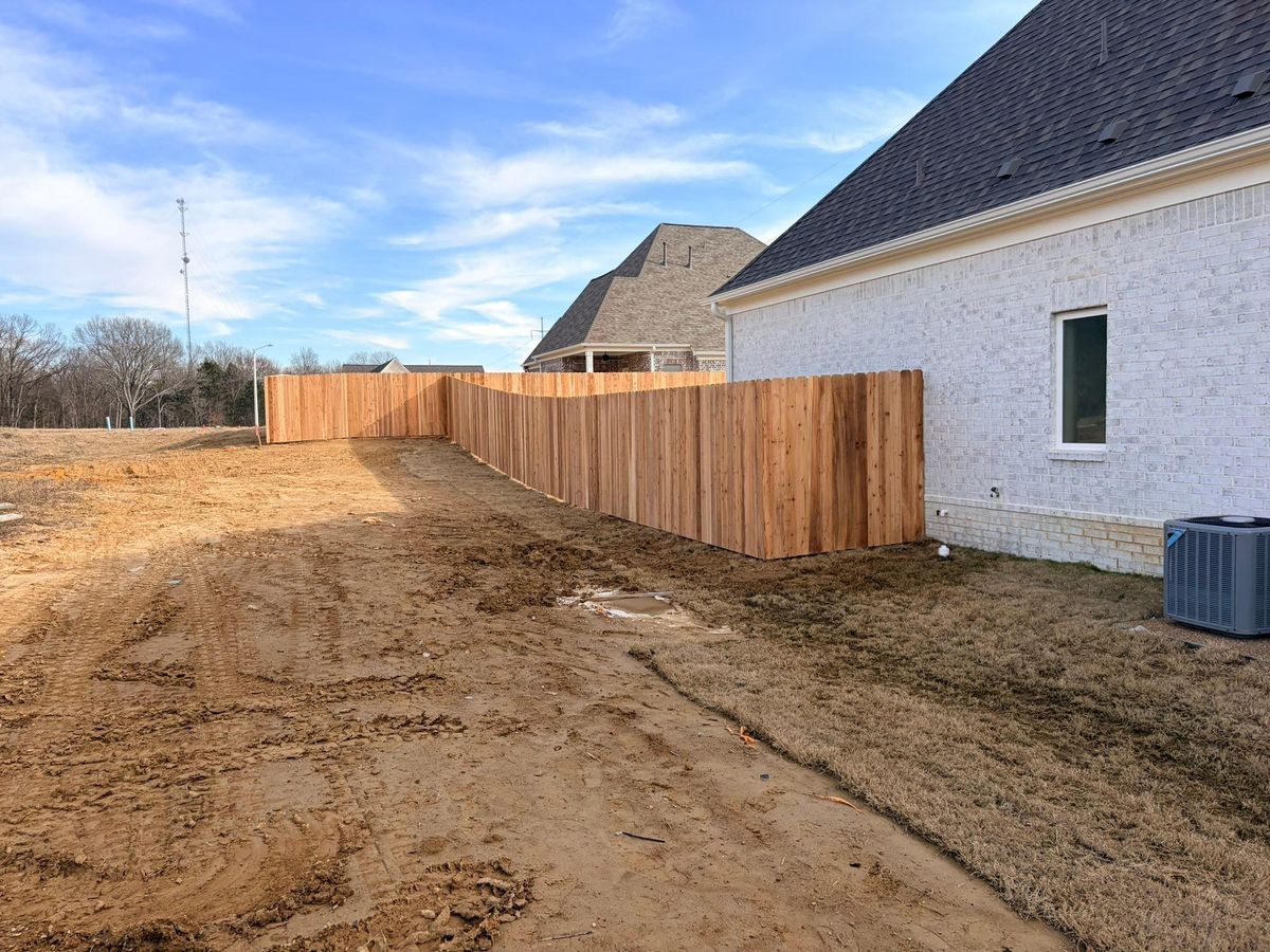 Custom Wooden Fences for Manning Fence, LLC in Hernando, MS