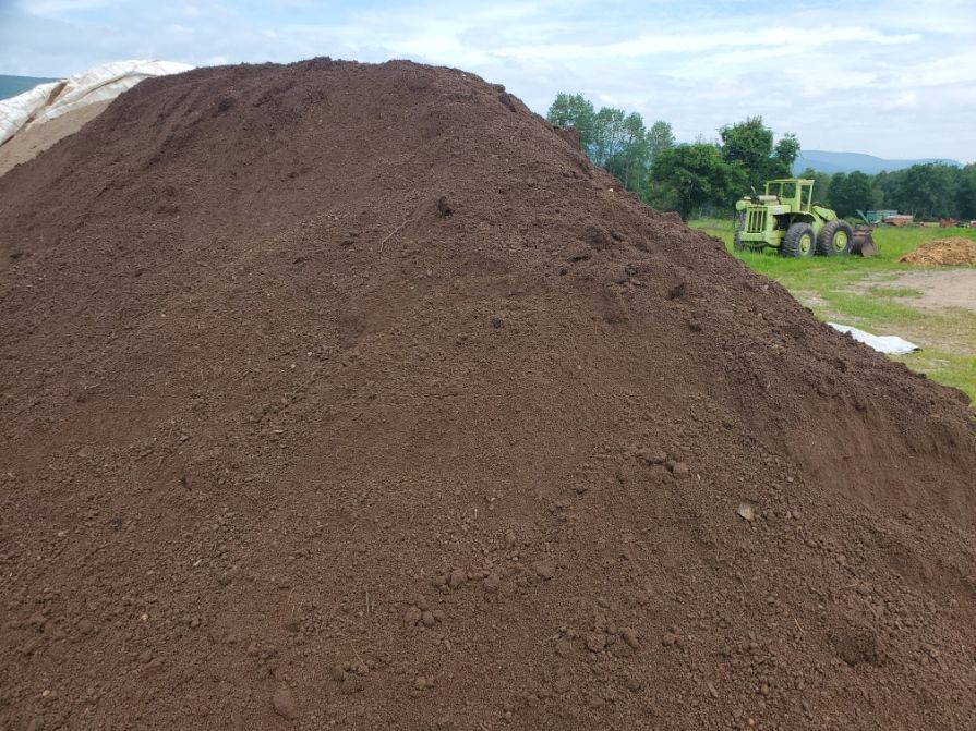 Screened Topsoil for R McK Excavating in Lake Ariel, PA