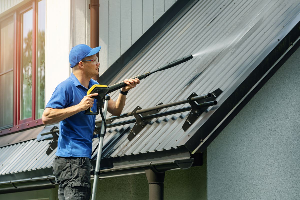 Roof Cleaning for Sunlight Building Services in Atlanta, GA