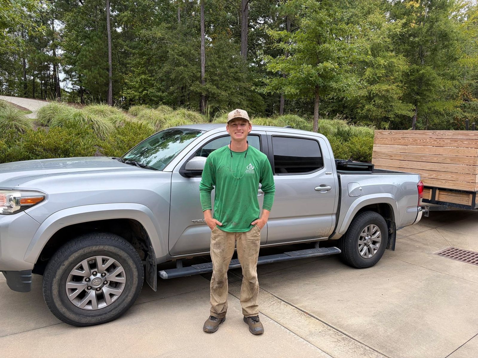 Brody Cleveland, owner of Ascend Outdoors Landscaping