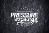 Clean Slate Pressure Washing logo
