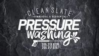 Clean Slate Pressure Washing logo