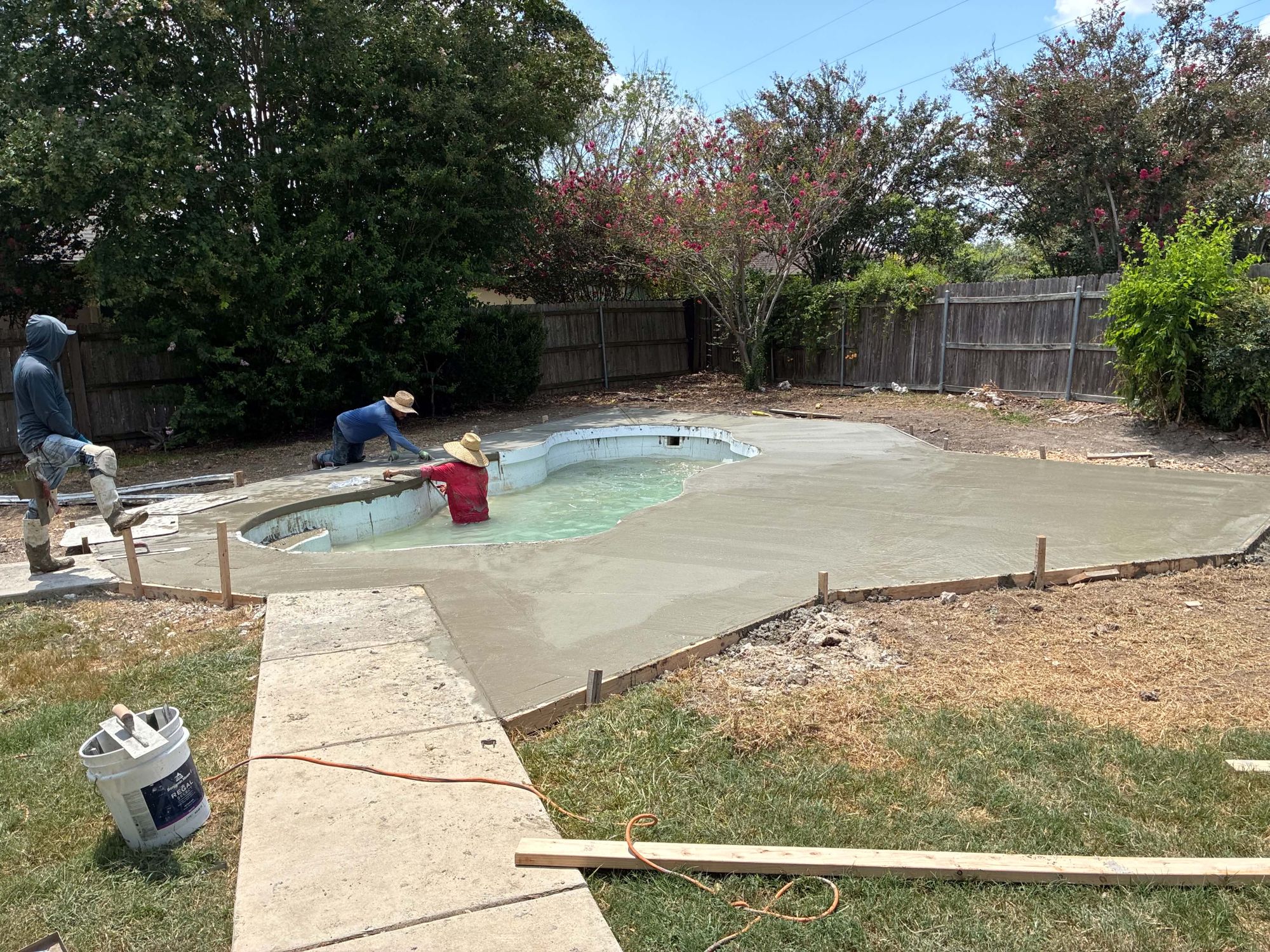 Pool Decks by Mission Ridge Concrete in San Antonio