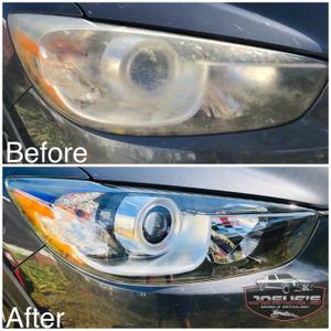 Our Headlight Restoration service can help improve your headlights visibility while driving at night. Our process includes removing the oxidation and yellowing from the headlight lens, then sealing it with a UV-resistant sealant to prevent future damage. for Josue’s Mobile Detailing in Enterprise, AL