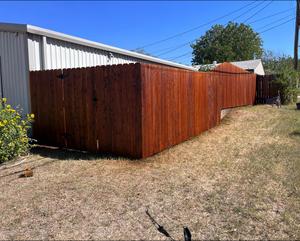 Our Wood Fence Installation service is a great way to improve your home's security and privacy. We use high-quality materials and experienced professionals to ensure a beautiful, long-lasting fence. for Greenroyd Fencing & Construction in Pilot Point, TX