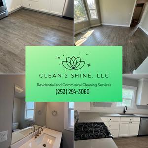 We offer reliable residential cleaning services to keep your home neat and tidy. Our experienced cleaners provide thorough, customized cleanings tailored to your needs. for Clean2Shine, LLC in Federal Way, WA