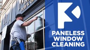 For your storefront or office we will ensure that your company is best represented with clean windows to welcome your employees or help you show off to potential customers. for Paneless Window Cleaning LLC in Iowa City, IA