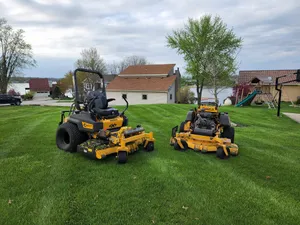 Our mowing service provides homeowners with a well-manicured lawn every week. We use the latest equipment and techniques to ensure your lawn looks great all season long. for Viking Dirtworks and Landscaping in Gallatin, MO