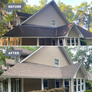 Our Roof Washing service utilizes gentle pressure and specialized cleaning solutions to remove moss, dirt, and stains from your roof, restoring its appearance and extending its lifespan. for Southeast Pro-Wash in Kingsland, GA