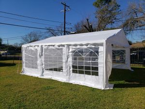 Enhance your backyard event with our High Peak Commercial Tent Rentals. We offer stylish and durable tents that provide shelter and elegance for any occasion at home. Rent quality; celebrate confidently! for S&B Magic Rentals, LLC in Houston, TX