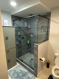 Transform your bathroom with our expert renovation service, combining style and functionality. Our team delivers personalized design solutions, high-quality materials, and professional craftsmanship to elevate your space's comfort and appeal. for Mitten Made Renovations in Brighton, MI