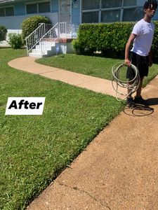 Our Concrete Cleaning service is a safe and effective way to clean concrete surfaces. Our process includes using environmentally friendly detergents and high-pressure water to remove dirt, debris, and stains from concrete. for All pro indoor/outdoor solutions LLC in Chickamauga, GA