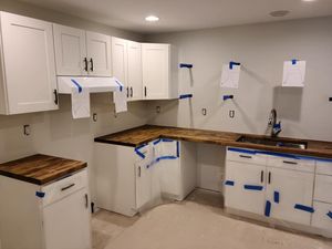 Our Kitchen Cabinet service provides homeowners with professional and skilled contractors who can transform your kitchen into a beautiful and functional space. for Performance Painters LLC  in Warrenton, VA