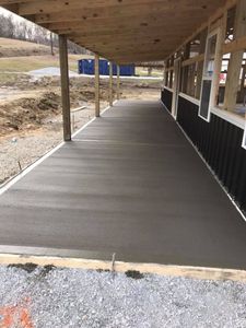 Our Concrete Patios service provides a beautiful, low-maintenance outdoor living space for your home. Let us help you create the perfect patio! for Hellards Excavation and Concrete Services LLC in Mount Vernon, KY