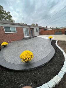 Our Patio Design & Installation service offers homeowners a high-quality and tailored solution to transform their outdoor space into a stunning and functional patio area. for D.R. Concrete  in Lincoln Park, MI