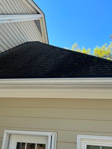 
 Our roof washing service is a great way to keep the roof maintained and looking new.
We are skilled in restoring roof to its natural state by killing algae that begins as dark stains that grow on shingles, without damaging your roof.
 for Paul's Lawn Care and Pressure Washing in Wilson, NC